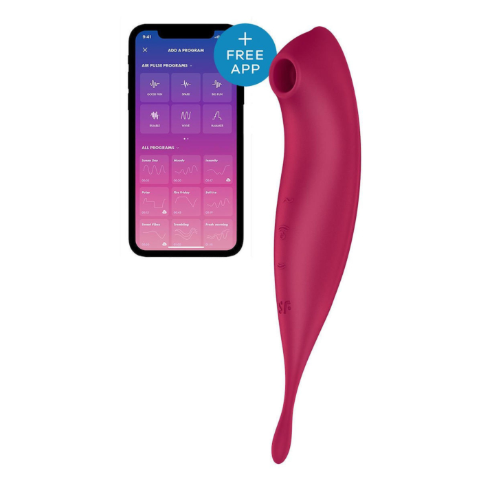 Satisfyer Twirling Pro+ Hybrid Air Pulse Vibrator
