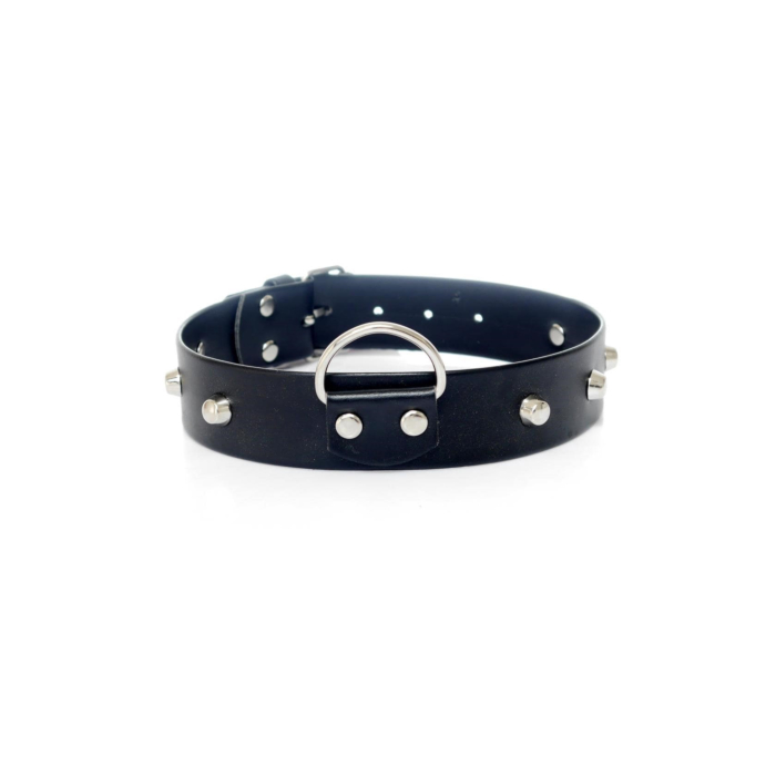 Fetish Collar with studs 3 cm 