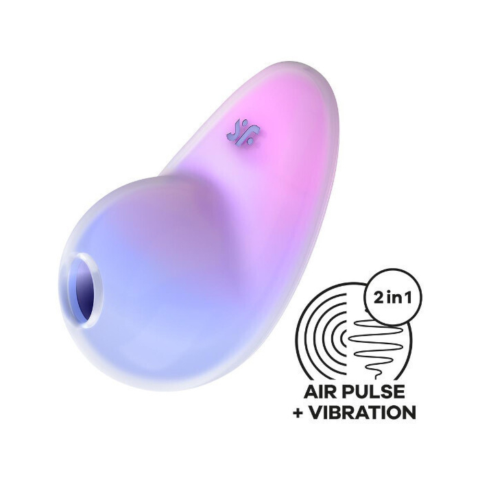 Satisfyer Pixie Dust Blue Air Pluse Stimulator Clitoral Toy Purple