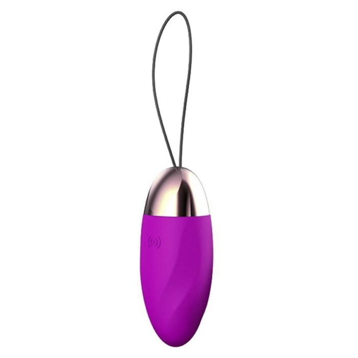 Vibrating Vaginal Egg Daniella with 10 Vibration Modes - Purple