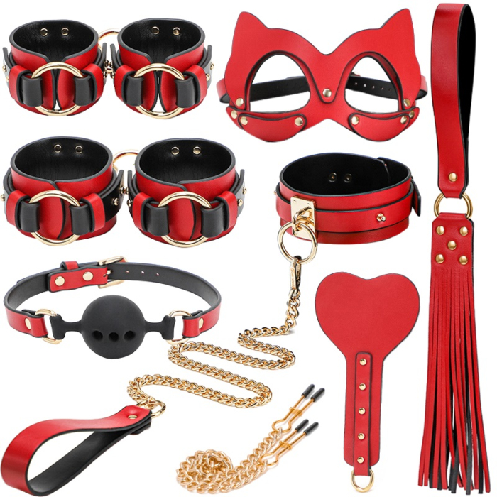 BDSM set Cat Woman Red/Black 