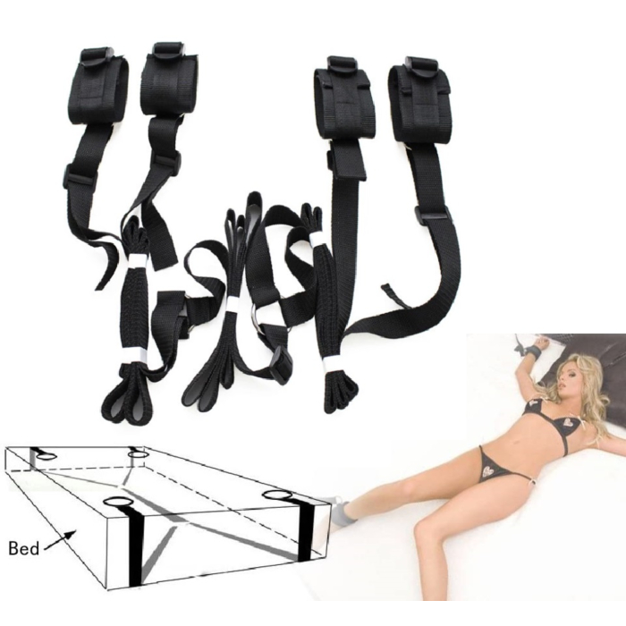 Hands And Feet Mattress Restraining System  