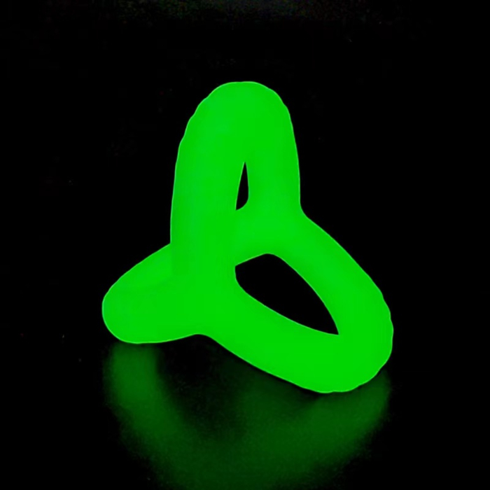 Phosphorescent Silicone Penis Ring