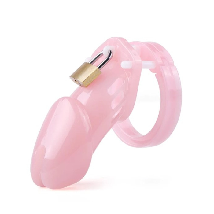 Dixon Maximum Security Chastity Cage - Pink