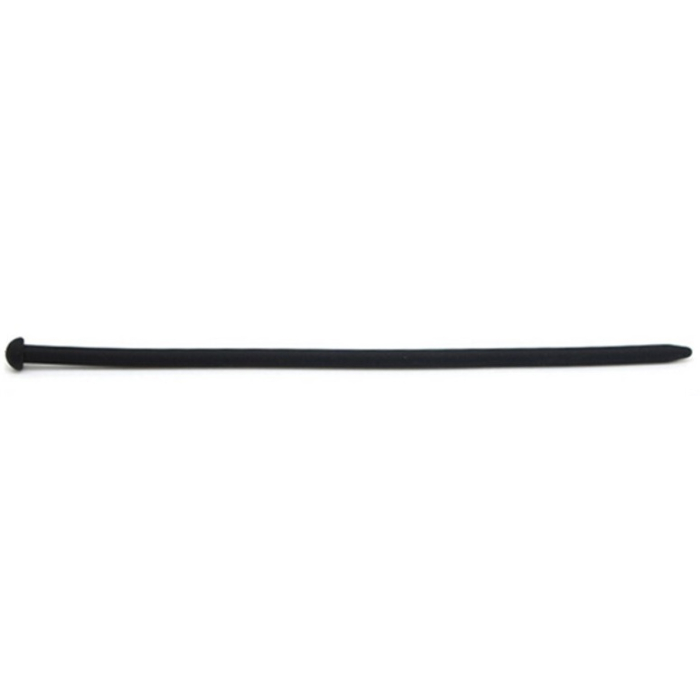 Urethral Dilator Diameter 0.95 cm, Silicone, Black