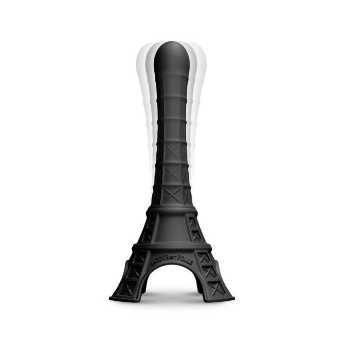 Eiffel Tower Black Vibrator - Pipedream - Funky Shape 