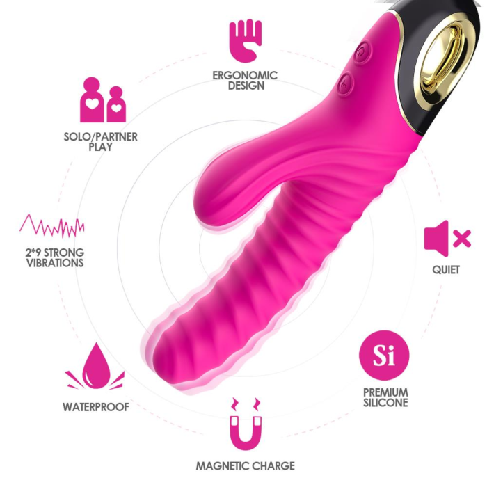 Luxury Rabbit Vibrator Eternity - Pink