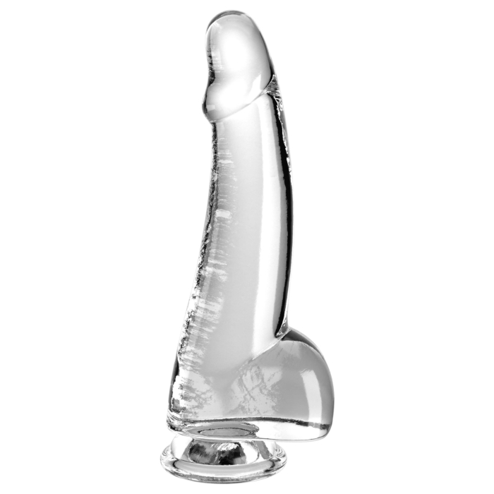 Cock Clear 7.5" Cock With Balls