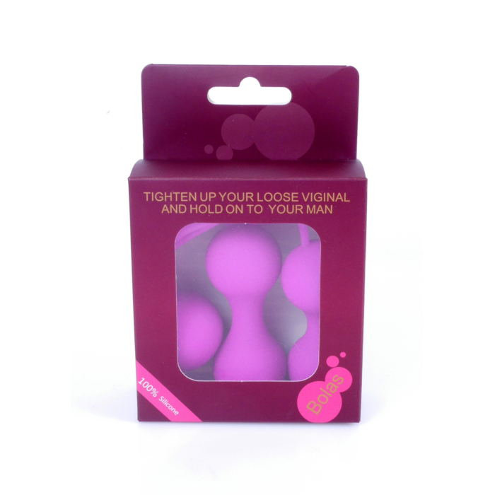 Kulki-Silicone Kegal Balls Set - Pink