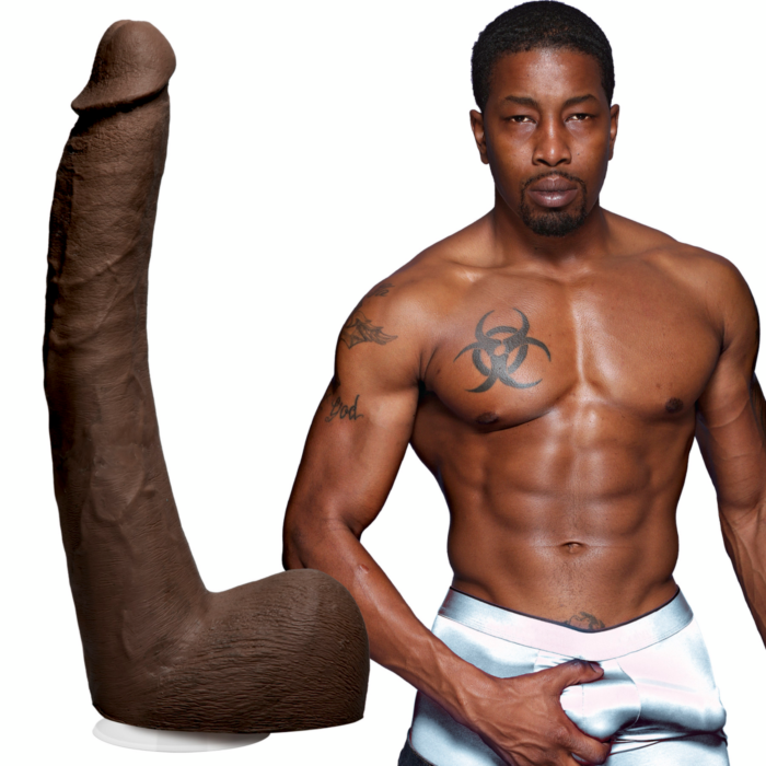 Isiah Maxwell - Realistic ULTRASKYN Dildo - 10" / 25 cm