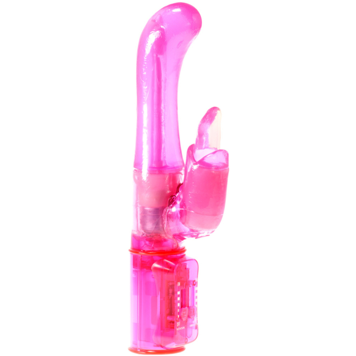 Minx G Tongue Rabbit Vibrator Pink OS