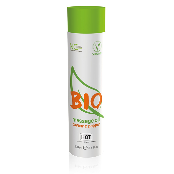 Hot Bio Massage Oil Cayenne Pepper 100ml