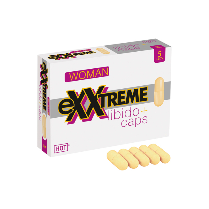 Womens Libido Hot Exxtreme Libido Caps Woman 5 Pack