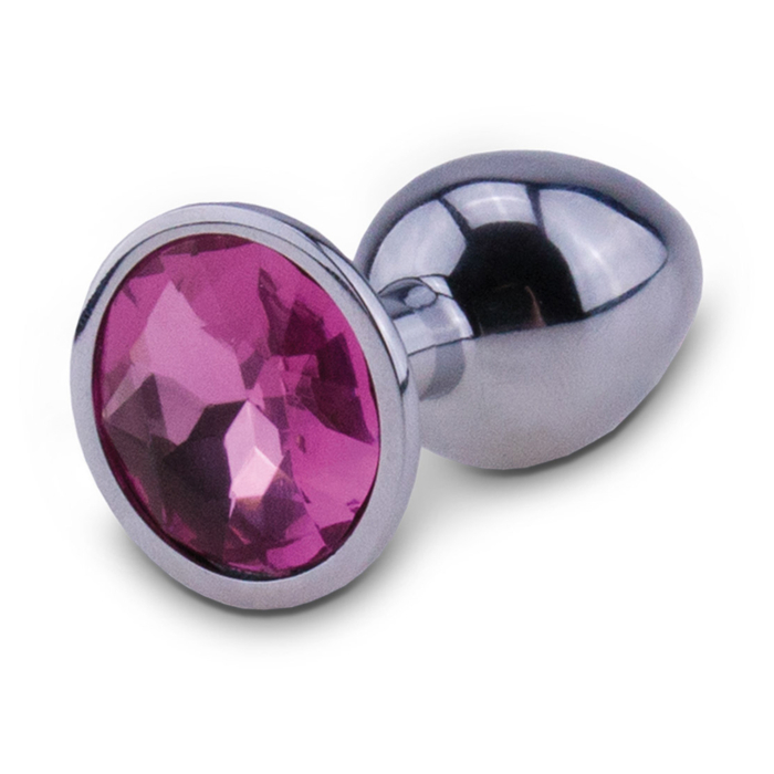 RelaXxxx Silver Starter Butt Plug Pink Medium