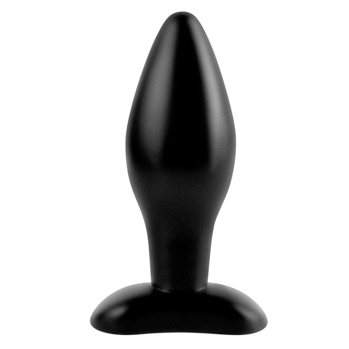 Anal Fantasy Collection Silicone Plug Black Medium