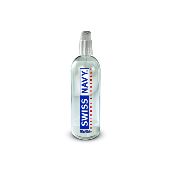 Swiss Navy Silicone Lubricant Transparent 16oz