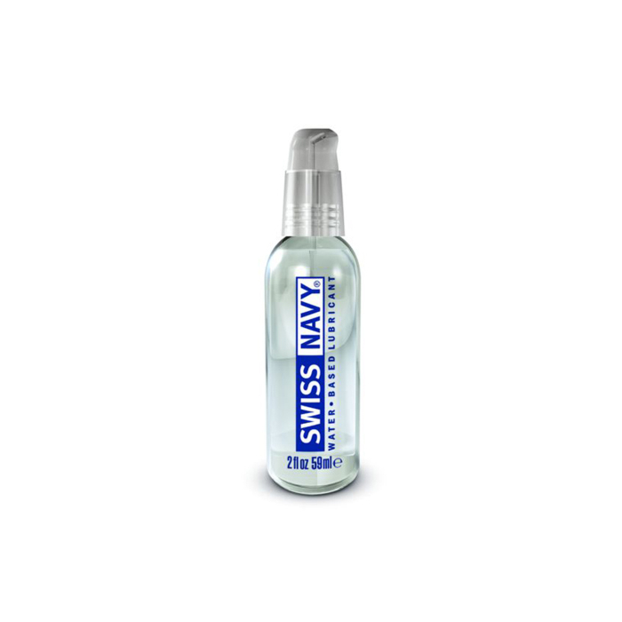 Swiss Navy Water Based Lubricant Transparent 2oz