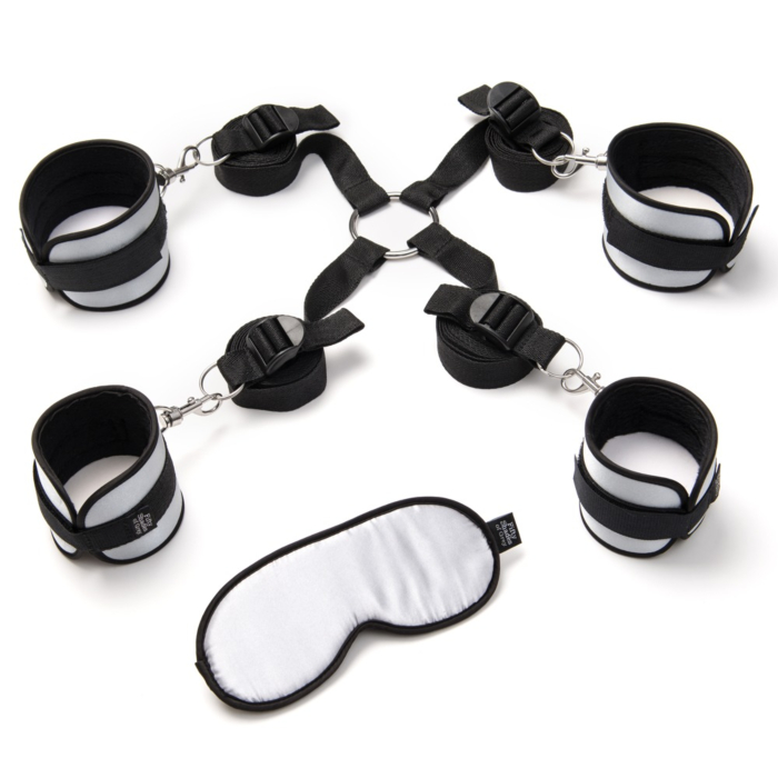 Hard Limits Bed Restraint Kit - Fifty Shades 