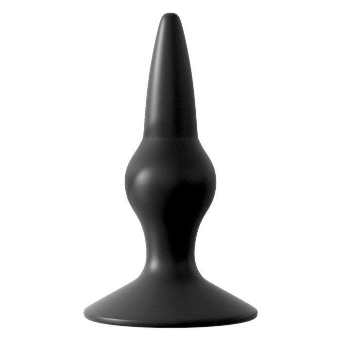 Silicone Starter Butt Plug (Black) - Pipedream Anal Fantasy