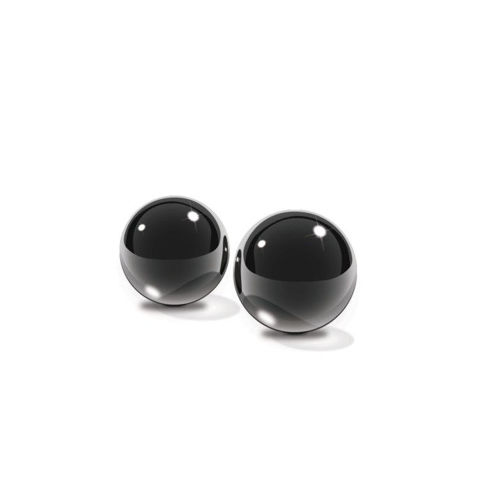 Fetish Fantasy Series Limited Edition Small Black Glass Ben-Wa Balls
