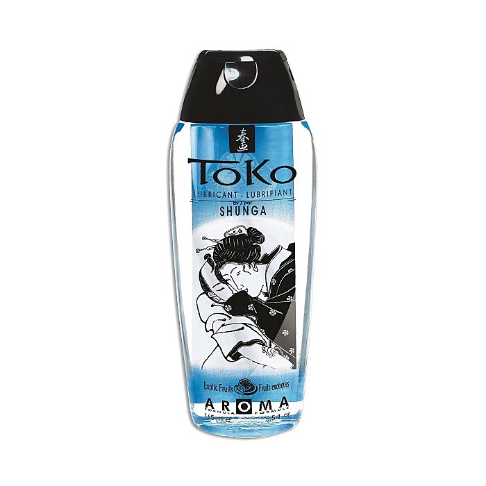 Toko Aroma Water Based Lubricant Exotic Fruits 165ml - Shunga - Comestible Erotic Gel