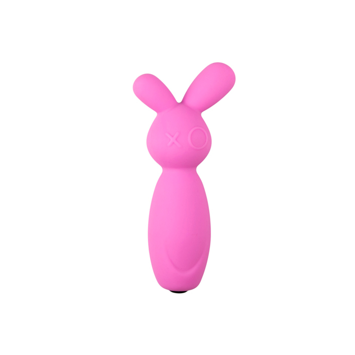 Silicone Mini Bunny Finger Vibrator (Purple) - EasyToys