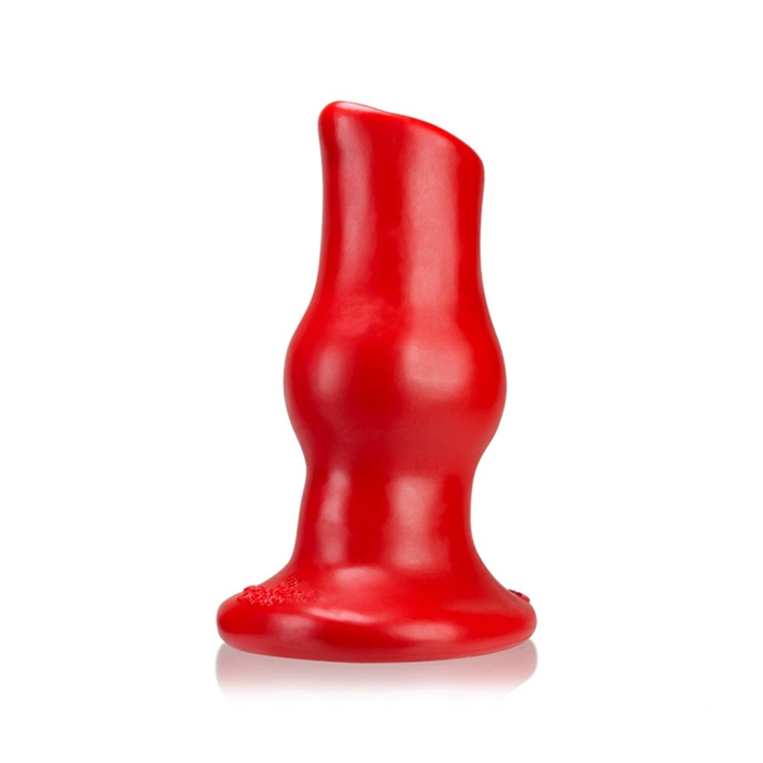 [SIL] Pig-Hole Deep-2 Hollow Plug - Large - Red