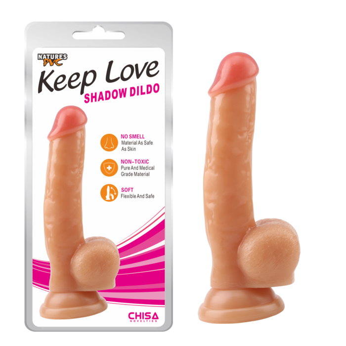 Chisa Novelties Keep Love Shadow Realistic Dildo Flesh