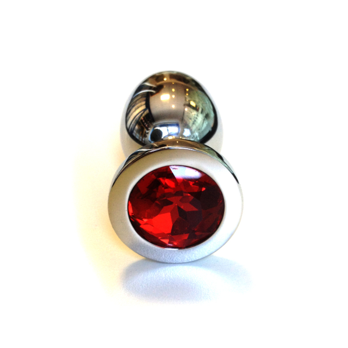 Jewel Buttplug - Large Red