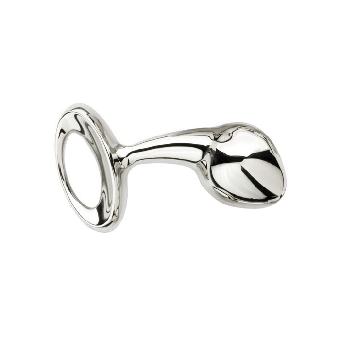 Pure Stainless Steel Butt Plug (Medium) - Njou