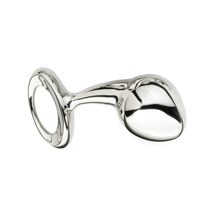 Pure Stainless Steel Butt Plug (Large) - Njou