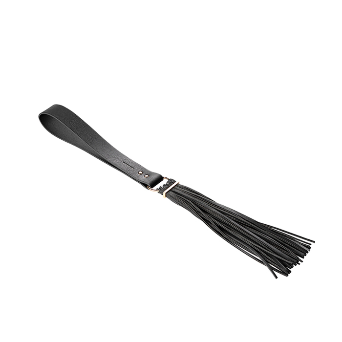 Bijoux Indiscrets - Maze Tassel Flogger Black