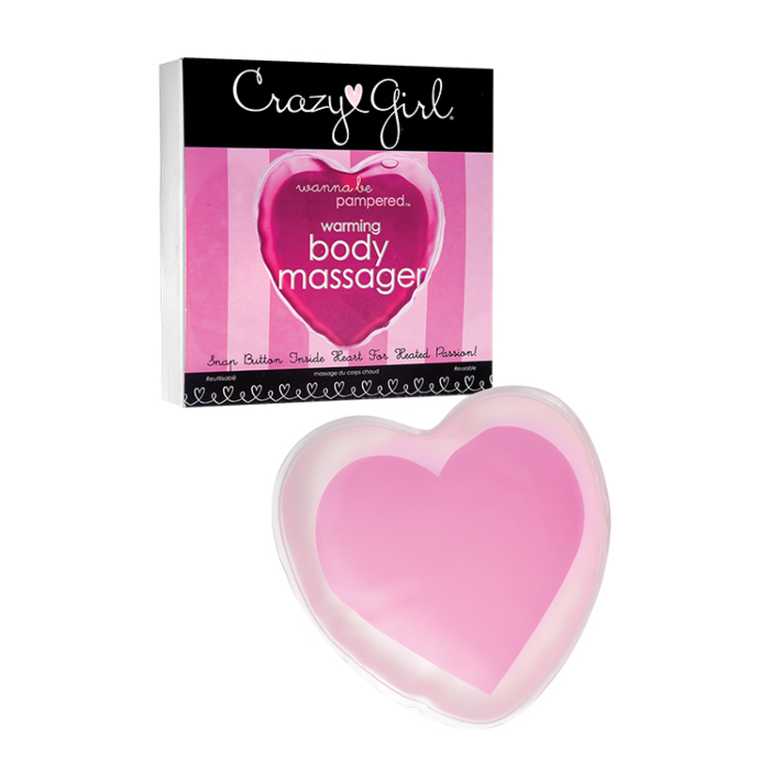 CRAZY GIRL WARMING HEART BODY MASSAGER