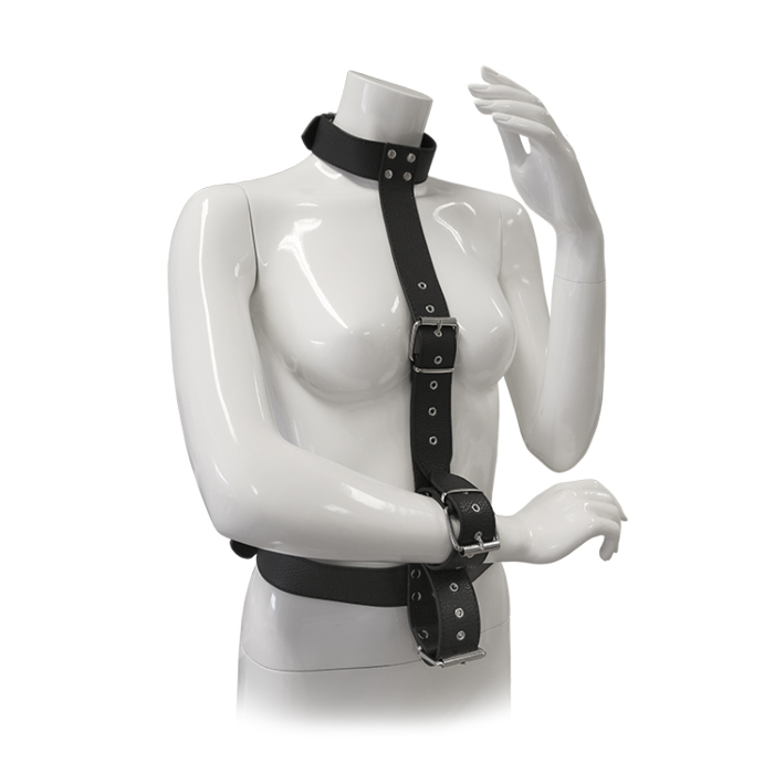 BLAZE RESTRAINT BODY HARNESS WITH COLLAR