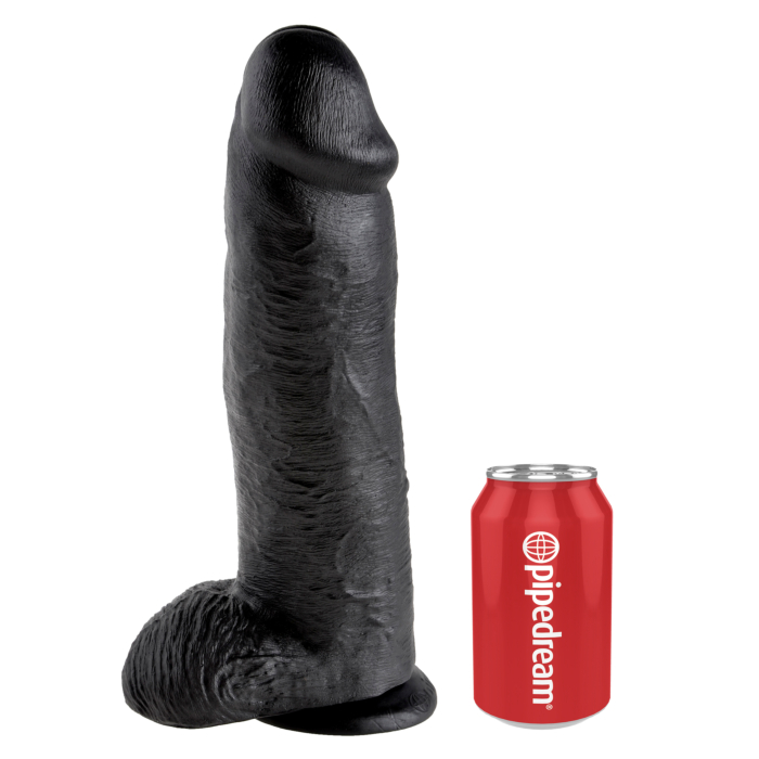 King Cock  12" Cock with Balls