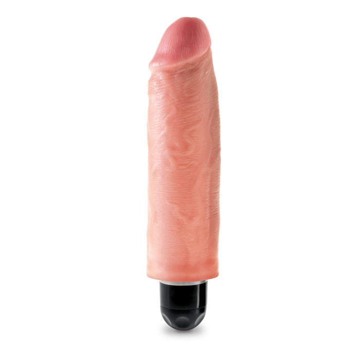 King Cock  6" Vibrating Stiffy