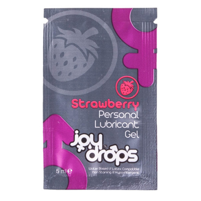 Strawberry Personal Lubricant Gel - 5ml sachet