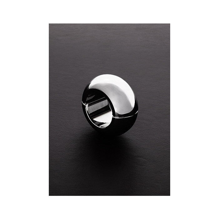 Oval Stainless Steel Ball Stretcher (35x30mm) - Triune - Cock Rings