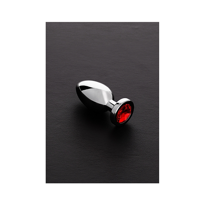 Jeweled Butt Plug RED -Small