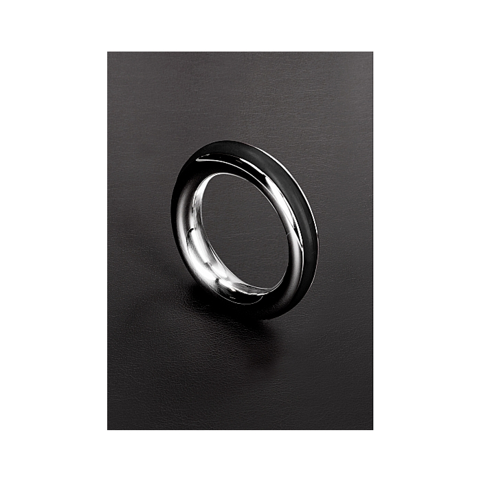 Cazzo Cock Ring 40 mm (Black) - Triune - Stainless Steel Penis Ring
