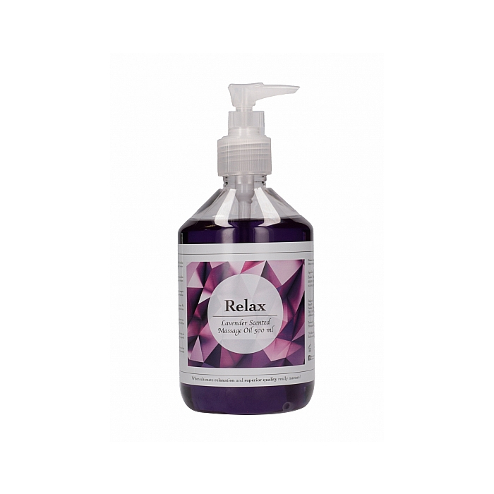 Relax - Lavender Scented Massage Oil - 500 ml