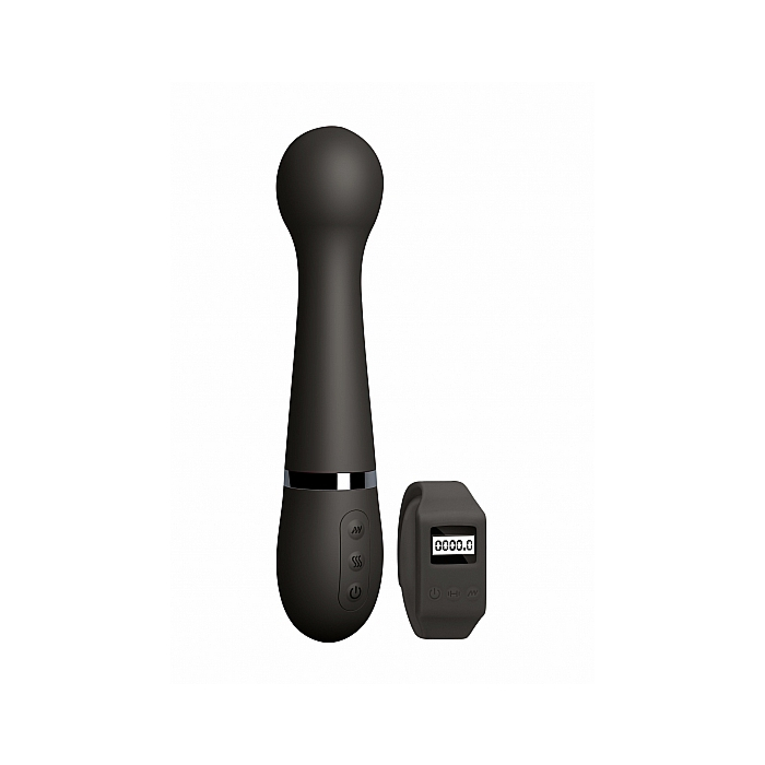 Remote Control Sexercise Kegel Wand Vibrator (Black) - Shots Media - Classic Vibrators 