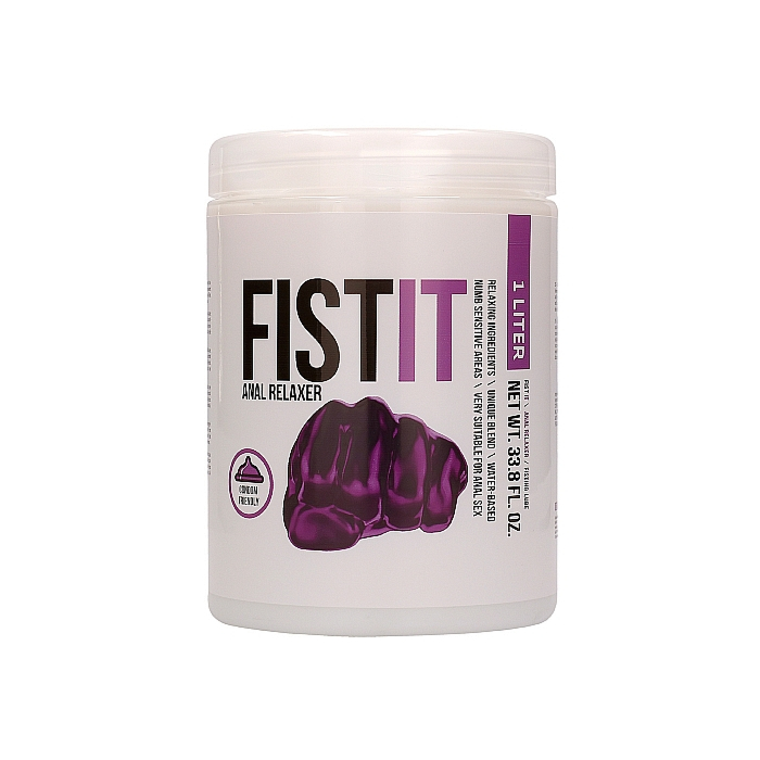 Fist It Anal Relaxer Water-Based Lubricant 1000 ml - Anal Sex - Gel