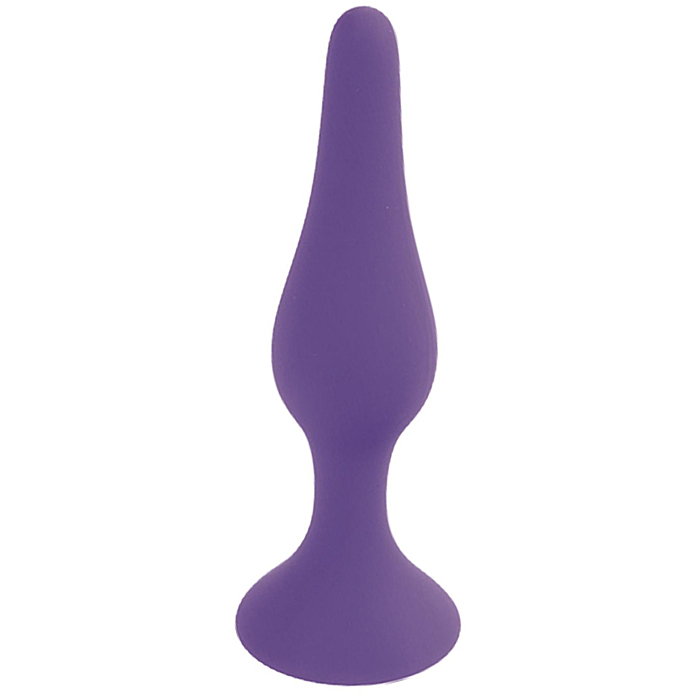 Boss Silicone Butt Plug (Purple) - Extra Large - Smooth