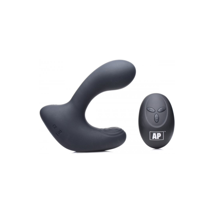 Alpha Pro 10X Silicone Prostate Vibrator with Remote Control
