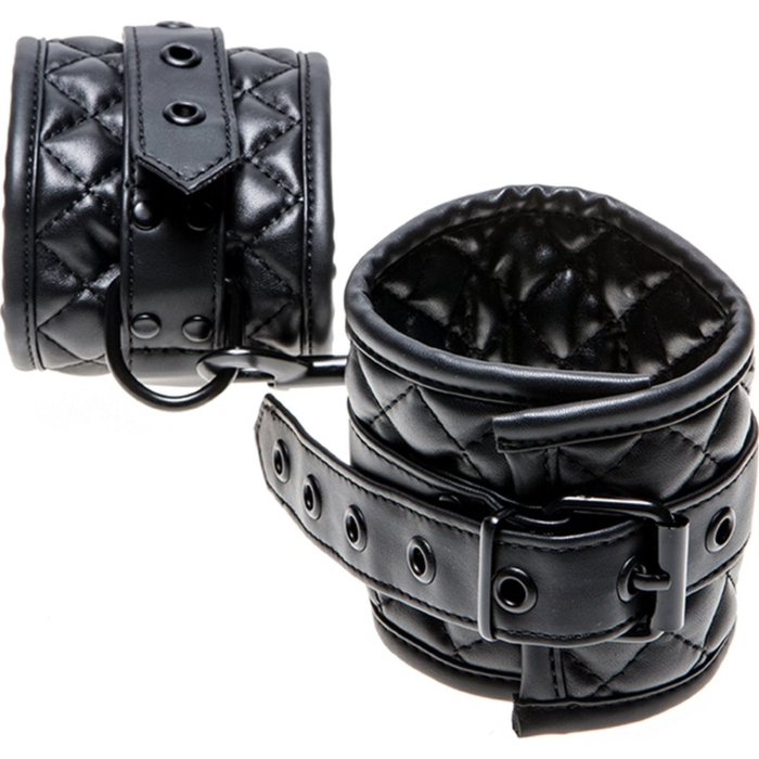 X-Play quilted ankle cuffs - Black