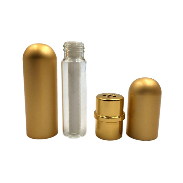 Aluminium Gold Popper Inhaler