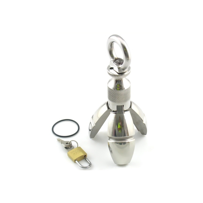 Anal chastity plug Ass Lock 11 x 6 cm