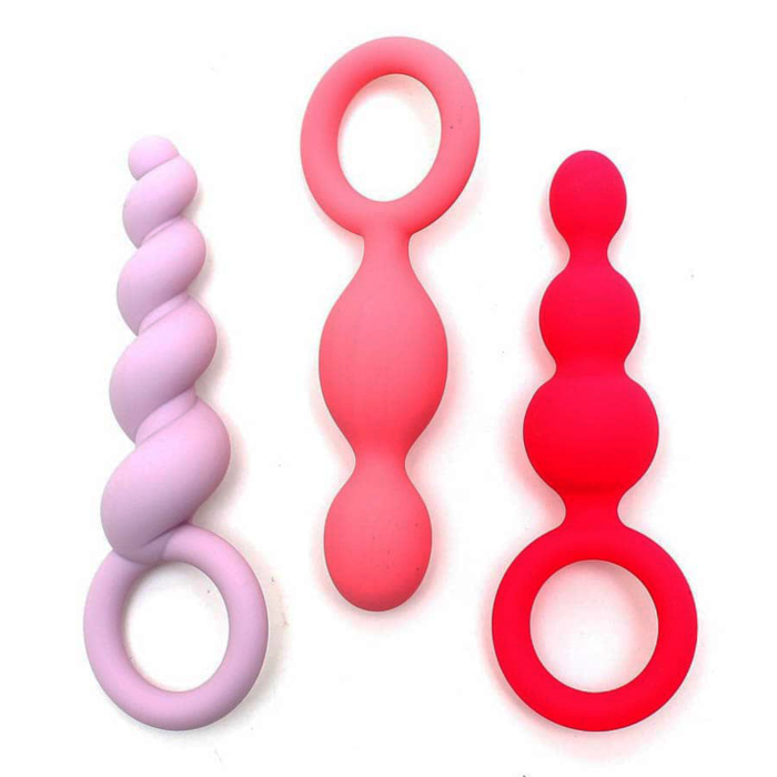 Satisfyer Plugs Coloured Multi OS