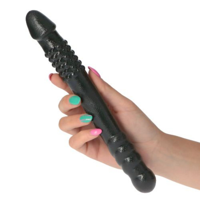 Toyz4lovers Double Phallus Twofold - Black - Double Headers
